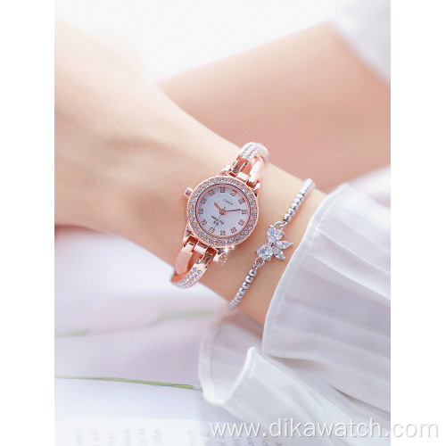 BS-FA1531 Fashion Rose Gold Rhinestone Cross Luxury watch